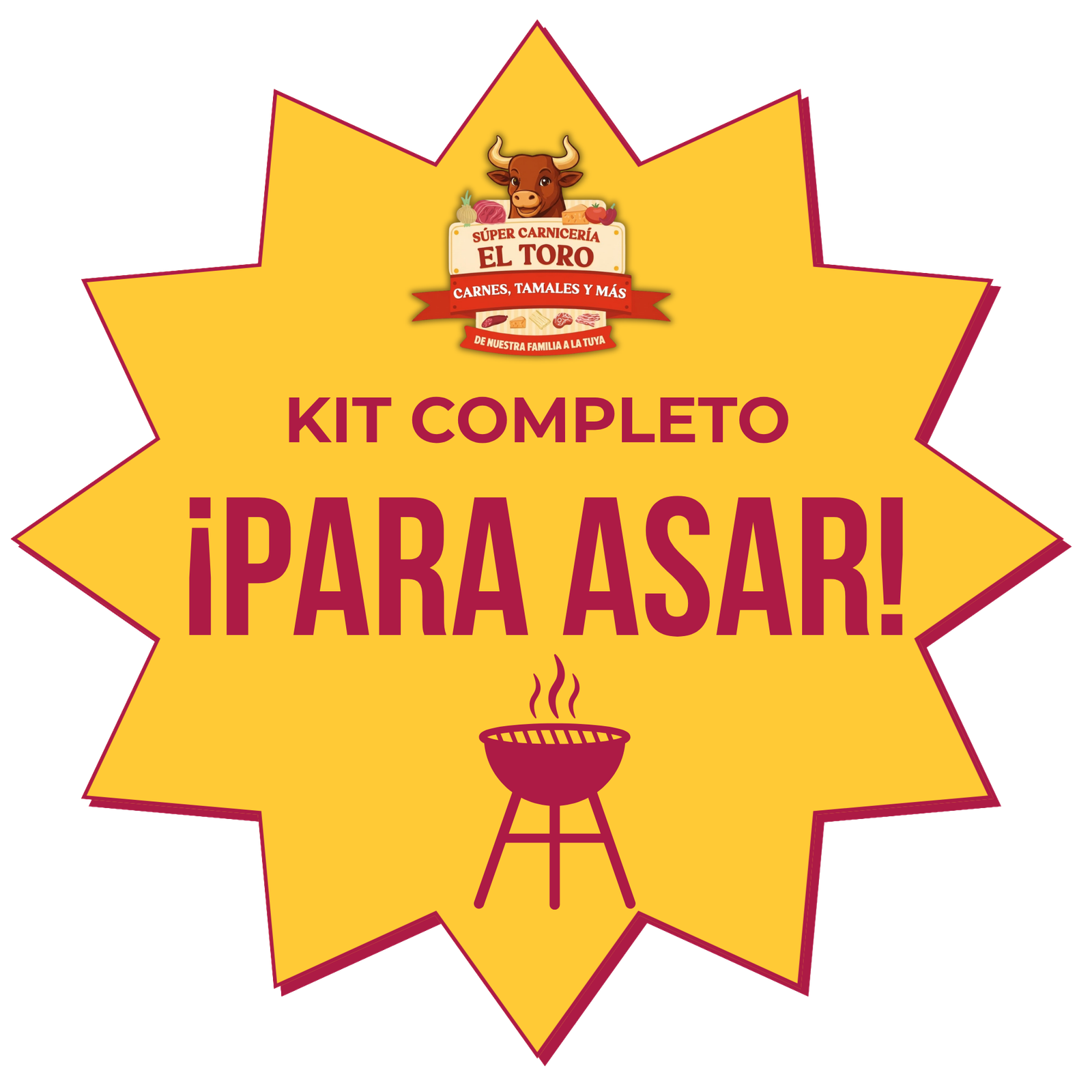 Kit Completo Para Asar - Super Carnicería El Toro